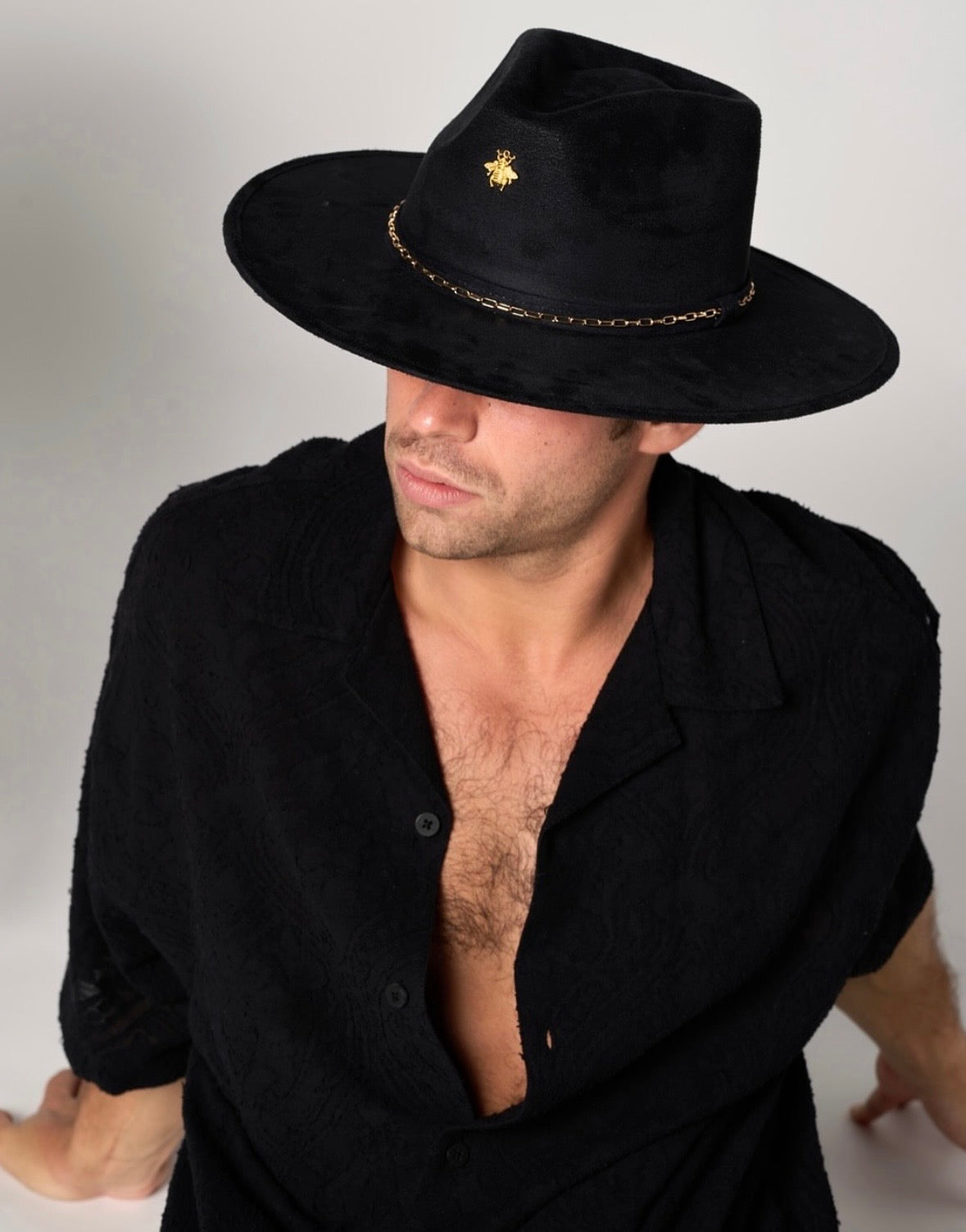 La Patrona fedora -black