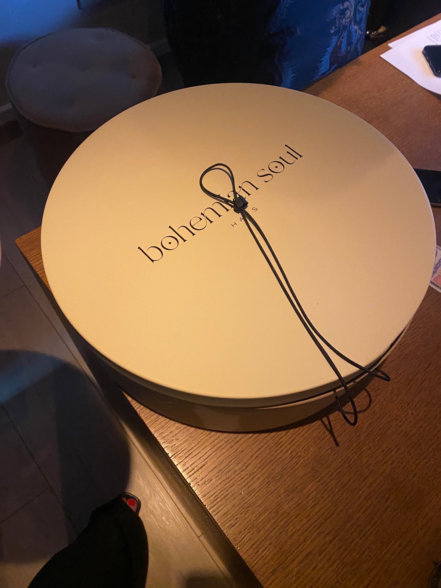Hat box / Caja Sombrerera BEIGE