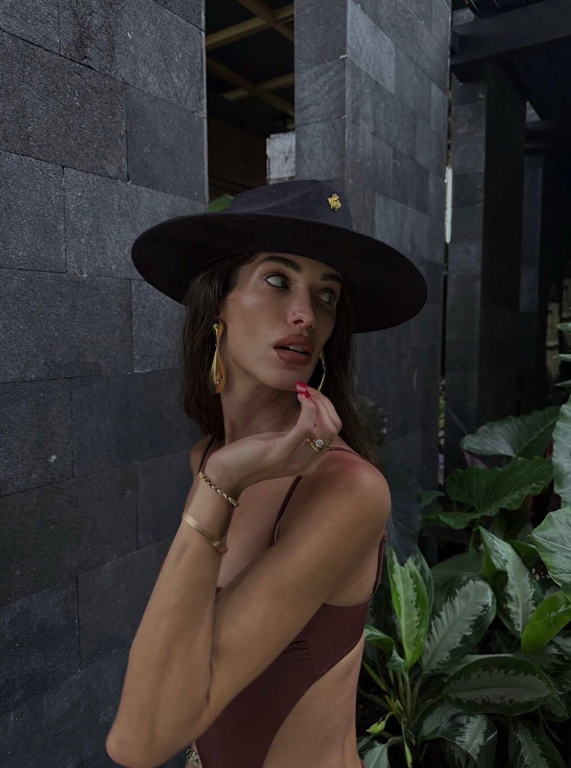 La Patrona fedora -black