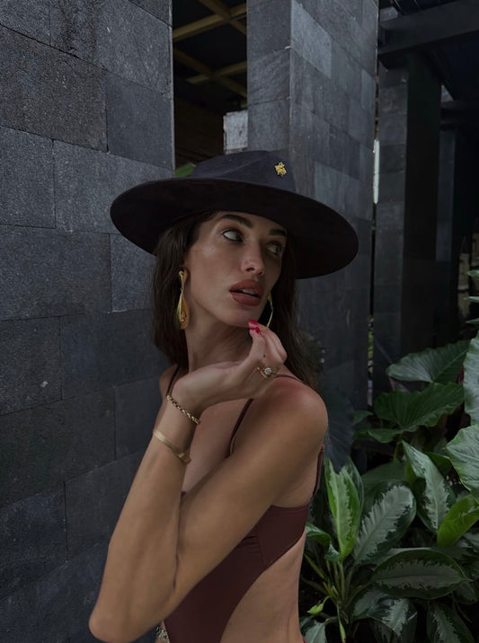 La Patrona fedora -black